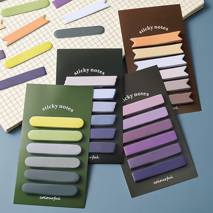 Memo Holder Desk Organizer Sticky Notes - Random Color