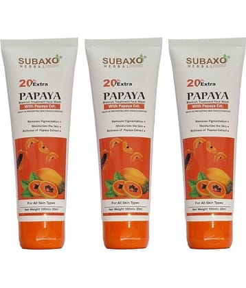 Subaxo - Acne or Blemishes Removal Face Wash For Normal Skin ( Pack of 3 )