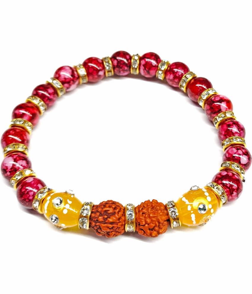 DAIVYA WELLNESS - Red Bracelet ( Pack of 1 )