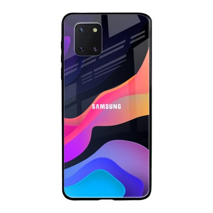 Colorful Fluid Glass Case for Samsung Galaxy Note 10 lite