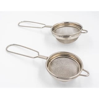 i WARE KkitchenCare Classic Wire Handle Tea/Coffee Strainer, Set of 2 (7.5cm, 9.2cm)