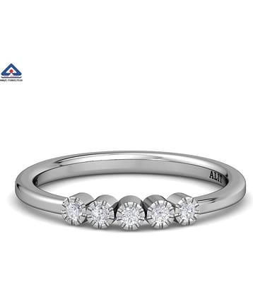 ALITJEWELLERY - Silver Rings ( Pack of 1 )