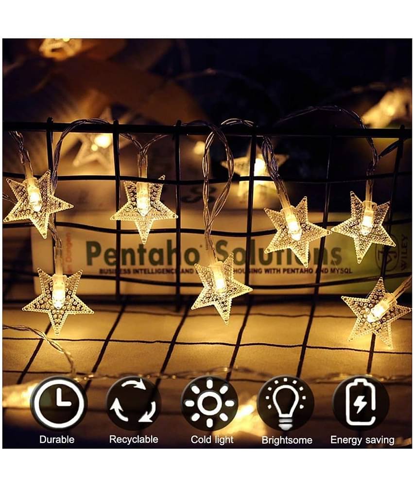 FL SJY FAIRY TAIL STAR LED LIGHT String Lights White