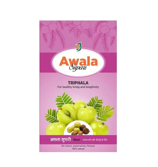 Hillarious Ayurveda Swasthamla Awala Triphala Supari, 1 gm