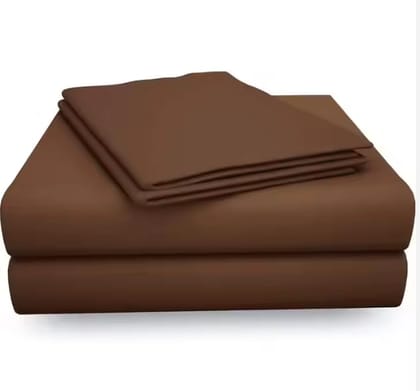 KUDIZE Disposable Non-Woven Bed Sheet for Hospital, Hotel, Clinic, Spa, Travelling, Saloon, Saunas, Tattoo and Outing for Man, Woman, Elderly and Baby Care. (10, Brown, 42 * 72 Inch 106 * 182