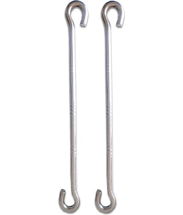 Laxmi Garden Jhula Swing Rod Hook (Pack of 2) Set of 2 Stainless Steel Hooks
