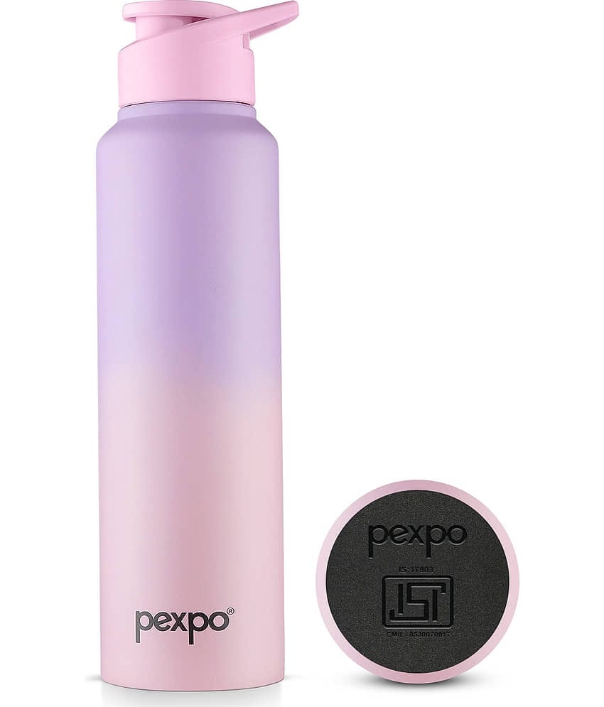 Pexpo Craft Blue Stainless Steel Fridge Water Bottle 950 mL ( Set of 1 )