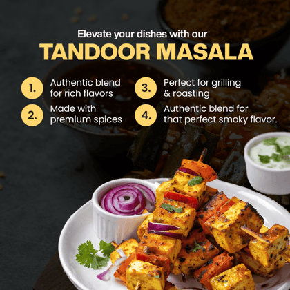 Buy Tandoori Masala Online India - BBQ Spice for Tikka | Phoran