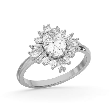 Stella Ring WHITE GOLD / 12 (51.90 MM)