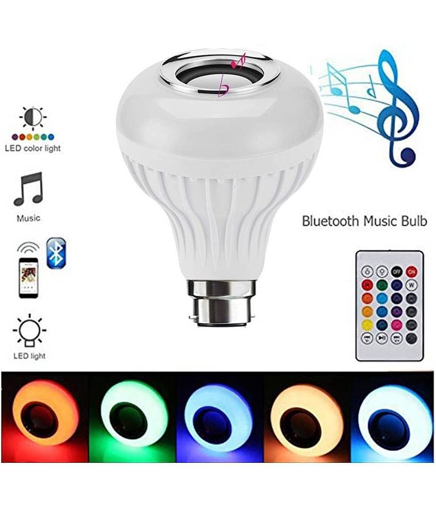 LED Light Bulb, Smart 12W E27 LED Bluetooth 3.0 Speaker Bulb