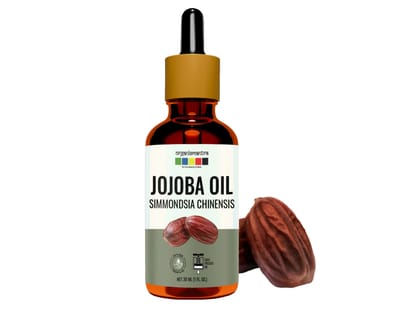 Organix Mantra Jojoba Oil,100% Pure, Natural & Cold Pressed Organic Oil - 30 Millilitre