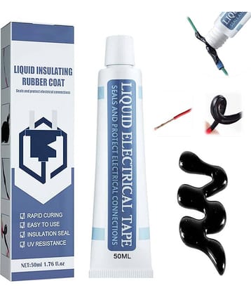 Liquid Insulation Tape For Wire & Cable Repair, Waterproof & Temperature Resistance, Electronic Cable Sealant Anti UV Fast Dry Glue For Home, Industrial Use, Insulating Rubber Coat.