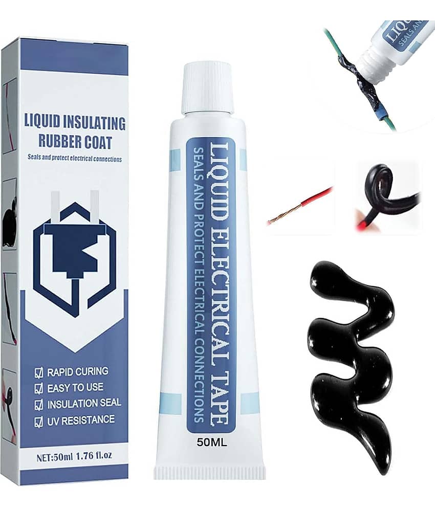 Liquid Insulation Tape For Wire & Cable Repair, Waterproof & Temperature Resistance, Electronic Cable Sealant Anti UV Fast Dry Glue For Home, Industrial Use, Insulating Rubber Coat.
