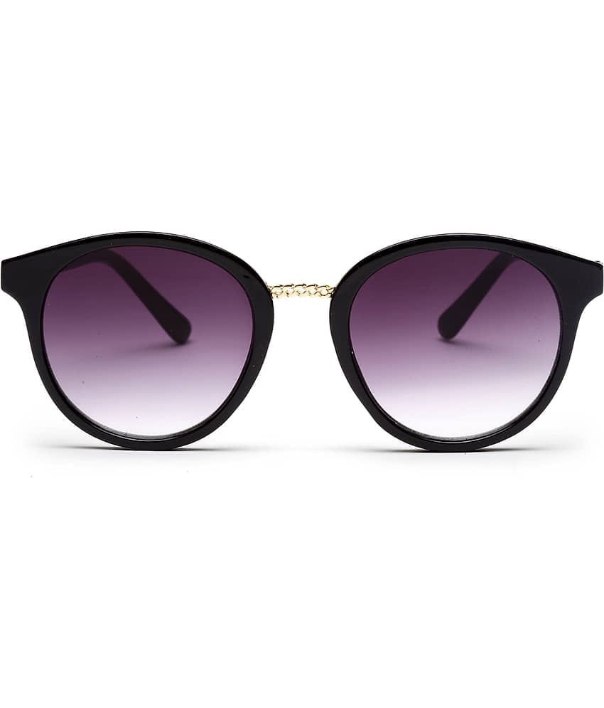 YourSpex - Black Round Sunglasses ( Pack of 1 )