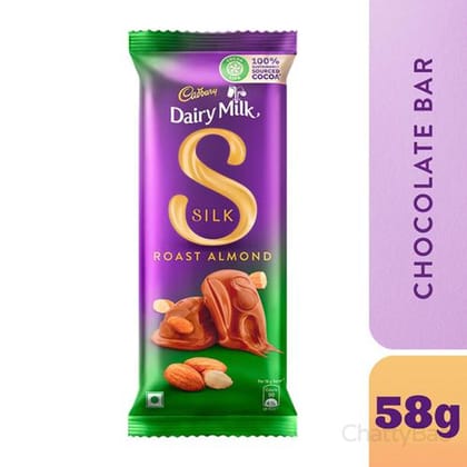 Cadbury Dairy Milk Silk - Roast Almond Chocolate 58 g