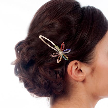 Premium Brass Tic Tac Hair Pin-ACTTFUD23CLRSL