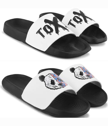 PERY PAO Multi Color Men's Slide Flip Flop
