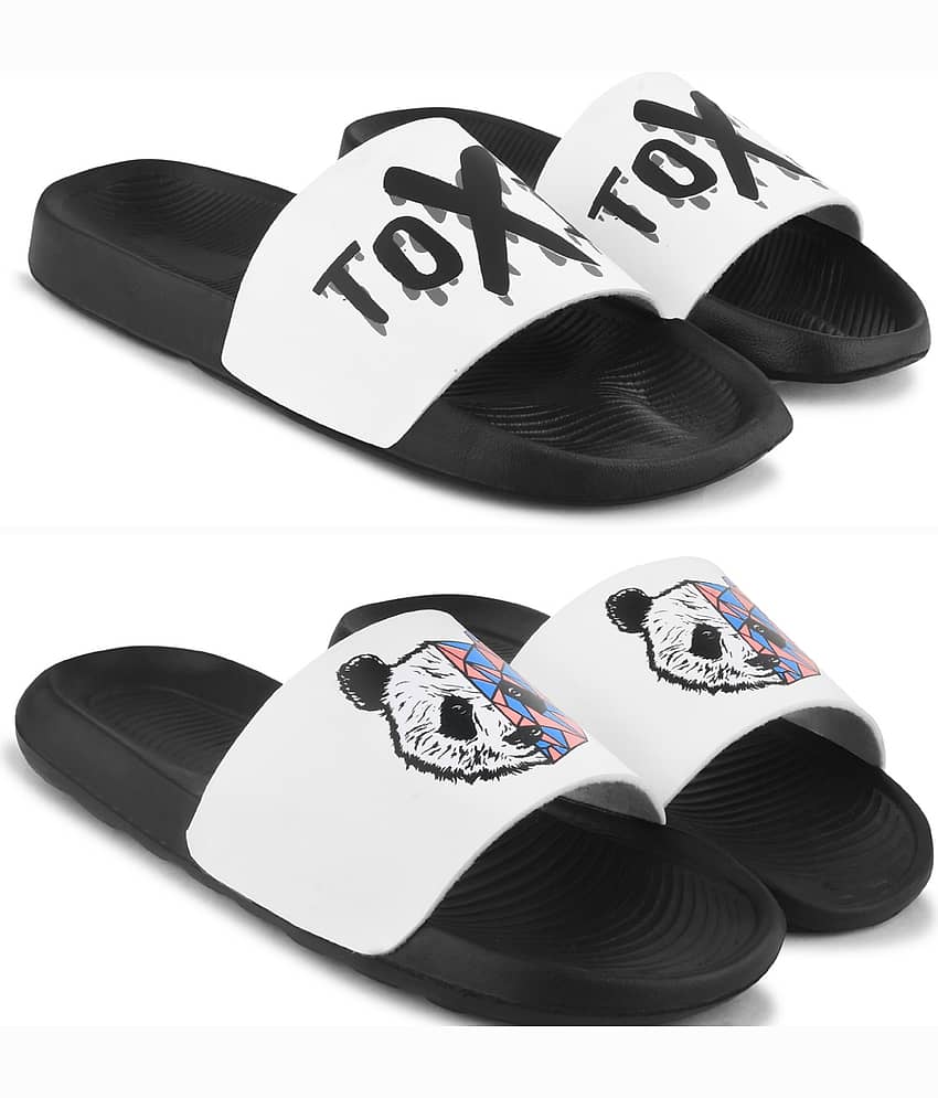 PERY PAO Multi Color Men's Slide Flip Flop
