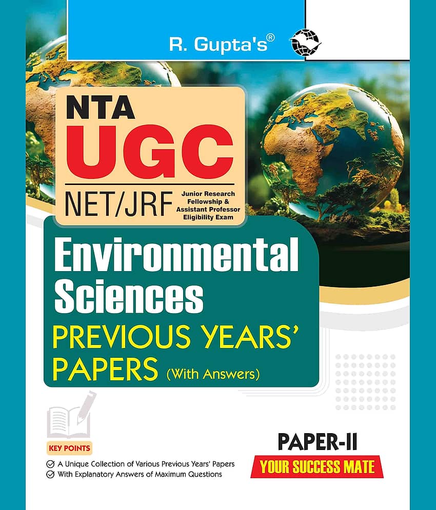 NTA-UGC-NET/JRF : Environmental Sciences (PAPER-II) Previous Years' Papers (With Answers)