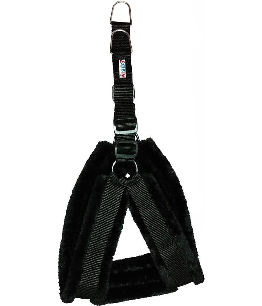 Petshop7 - Black Dog Harness (Medium)