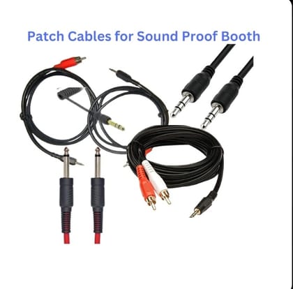 Patch Cable for Sound Proof audiometry Booth Customised Pins