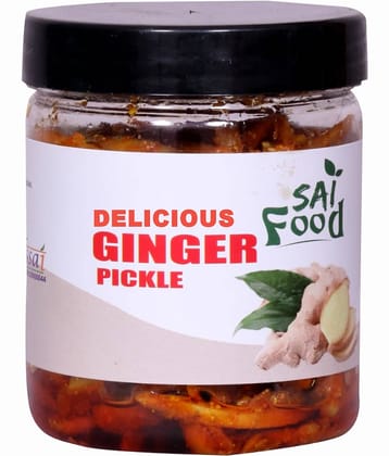 SAi Food DELICIOUS Ginger Pickle Traditional Punjabi Flavor Tasty, Spicy You are Being Served Mother Love Pickle 250 g