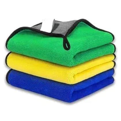 MICROFIBER CAR TOWEL CLEANING CLOTH WASH TOWEL