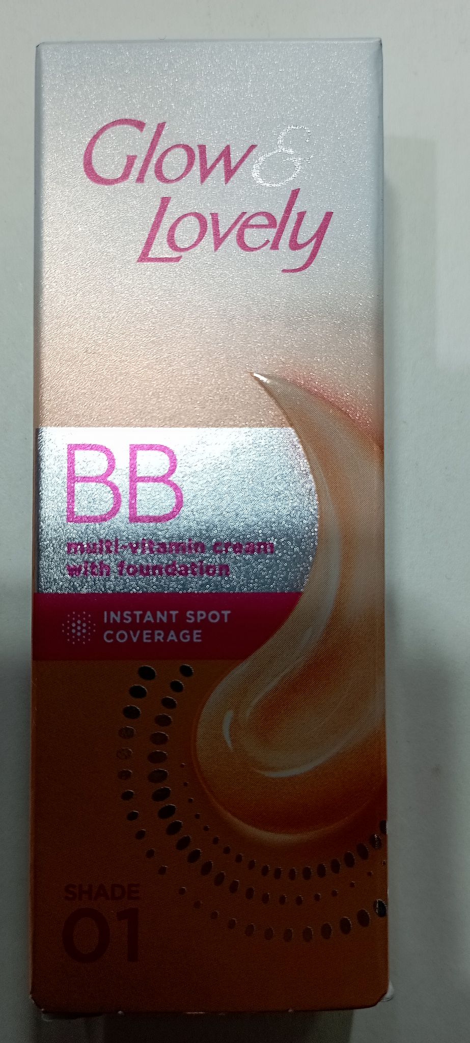Glow & lovely BB multi vitamin cream with foundation shade 1 9g
