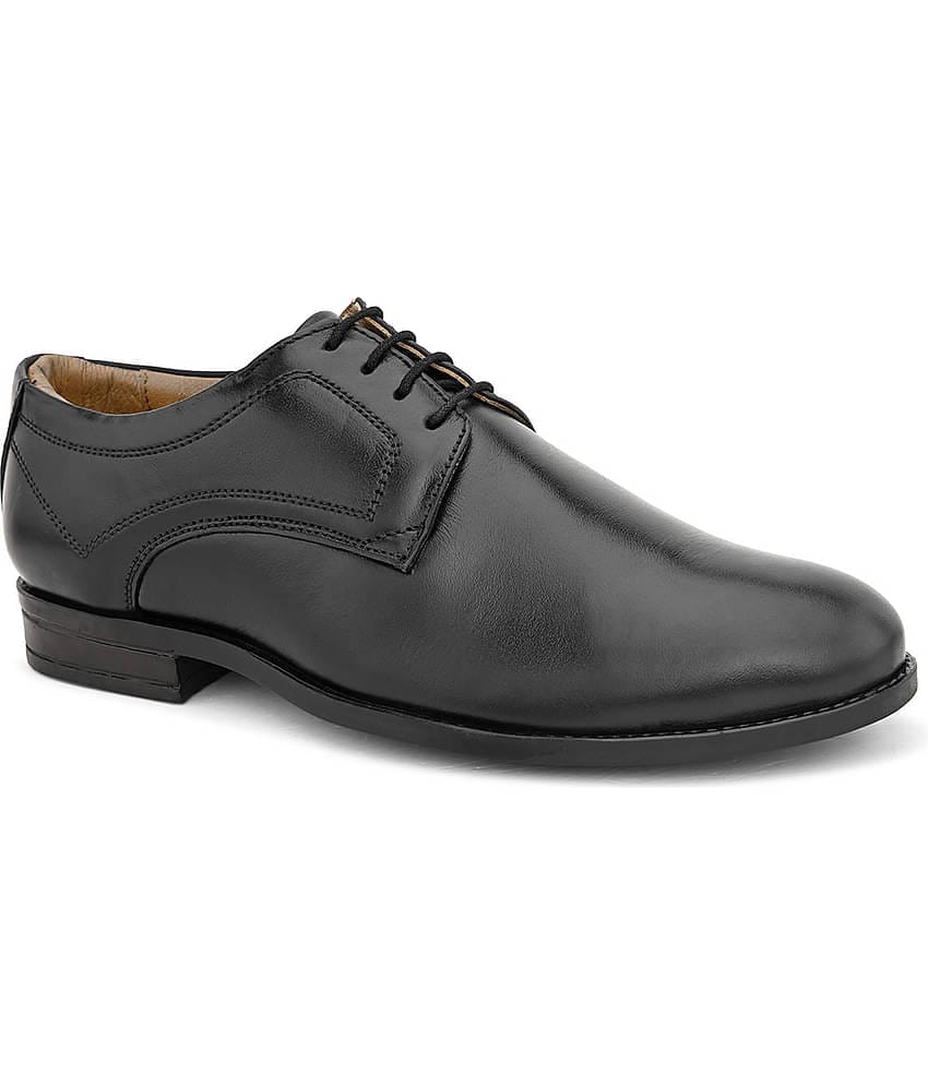 Fashion Victim Black Men's Derby Formal Shoes