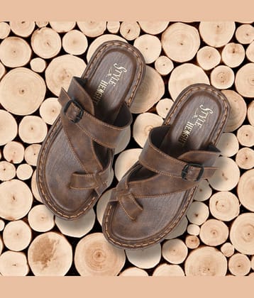 Style Height Beige Thong Flip Flop