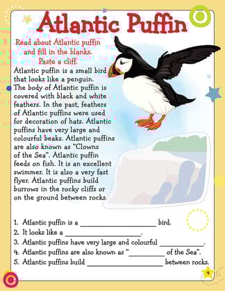 Reading Comprehension Activity Book Age 7+ with Stickers - Learn Everyday Series For Children [Paperback] Dreamland Publications