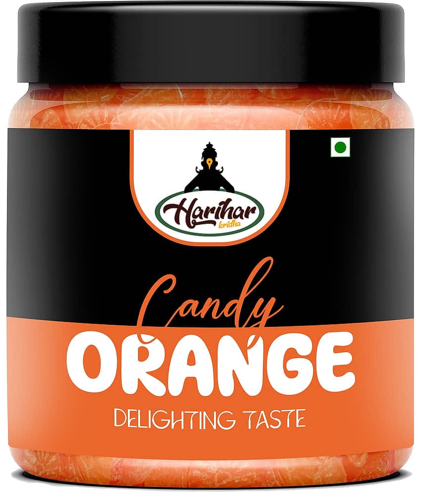 HARIHAR KRIDHA Premium Orange Candy | Santra Goli Hard Candies 250 gm