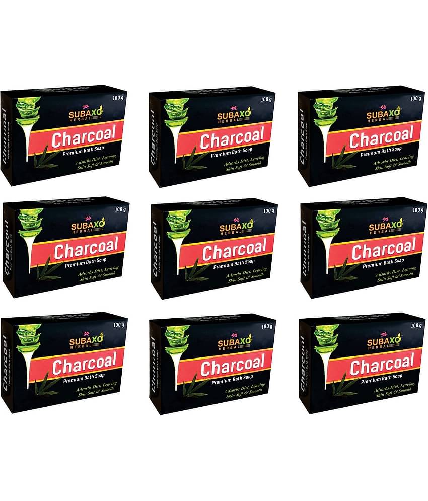 Subaxo - Exfoliating Soap for Combination Skin ( Pack of 9 )