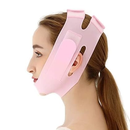 Silicone V Face Mask for Face Lift | Facial Slimming Bandage for Chin & Cheek | Double Chin Reducer for Women & Men | Skin Tightening Belt for Slim Lift Silicone V Face Mask for Face Lift | Facial Slimming Bandage for Chin & Cheek | Double Chin Reducer f