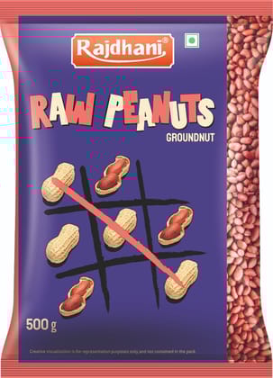 Rajdhani Raw Peanut 500g