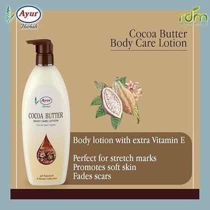Ayur Herbal Body Care Lotion - Cocoa Butter 500 Ml