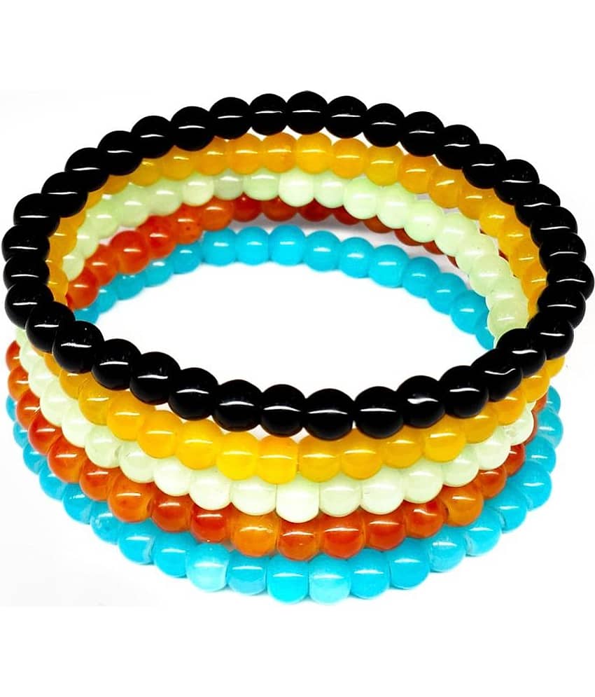 DAIVYA WELLNESS - Multicolor Bracelet ( Pack of 5 )
