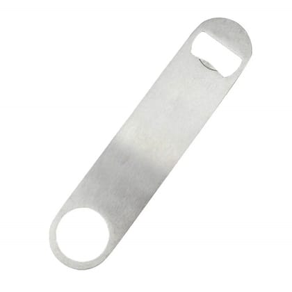 Silver Stainless Steel Bottle Opener