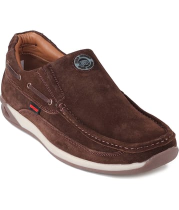 Red Chief RC3504 096 Coffee Men's Slip-on Shoes