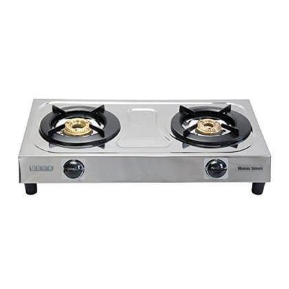 USHA MAXUS GS2 001 BRASS 2 BURNERS COOKTOP