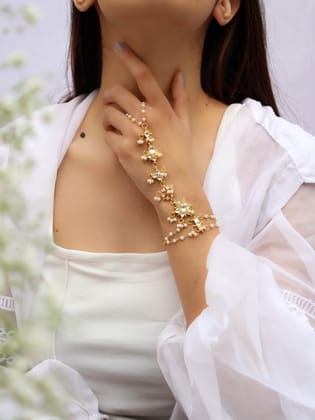 Shaizaa Kundan Hathphool-Gold