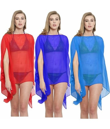 R L F Chiffon Multi Color Cover ups