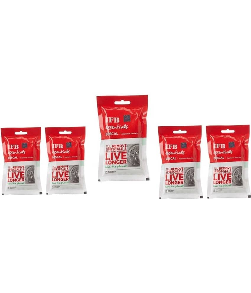IFB  DESCALING POWDER - Stain Remover Powder For All Fabrics ( Pack of 5 )