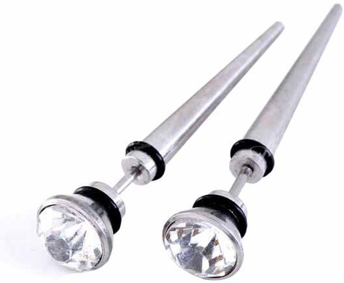 Life Long Never Rusts-Hoc-Men Ear Stud W Nug 1 Pair