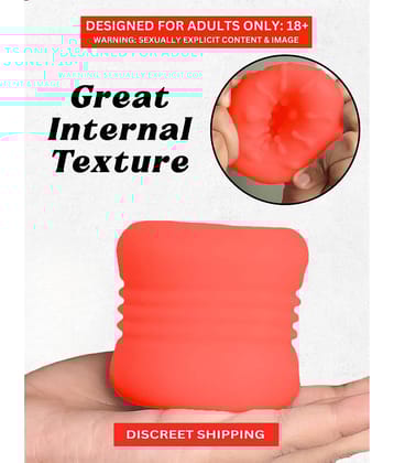 Delay Ejaculation Male Masturbator-Unique Design | Random Color | with Inner Dotted Texture, Smooth and Comfortable Masturbation For Men
