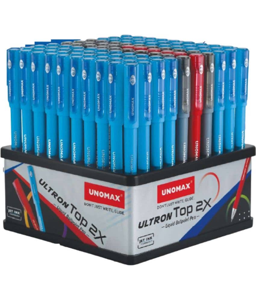 Unomax Ultron Top 2X Ball Pen 100Pcs Jar