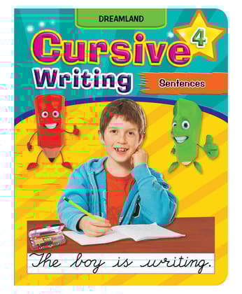 Cursive Writing - Book 4 [Paperback] Dreamland Publications