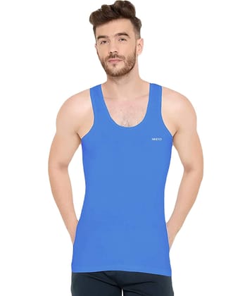 INNERO Pack of 1 Cotton Basic Vest For Men ( Multicolor )