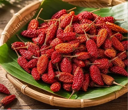 Sun dried King Chilly(Raja Mircha) 20 PCS