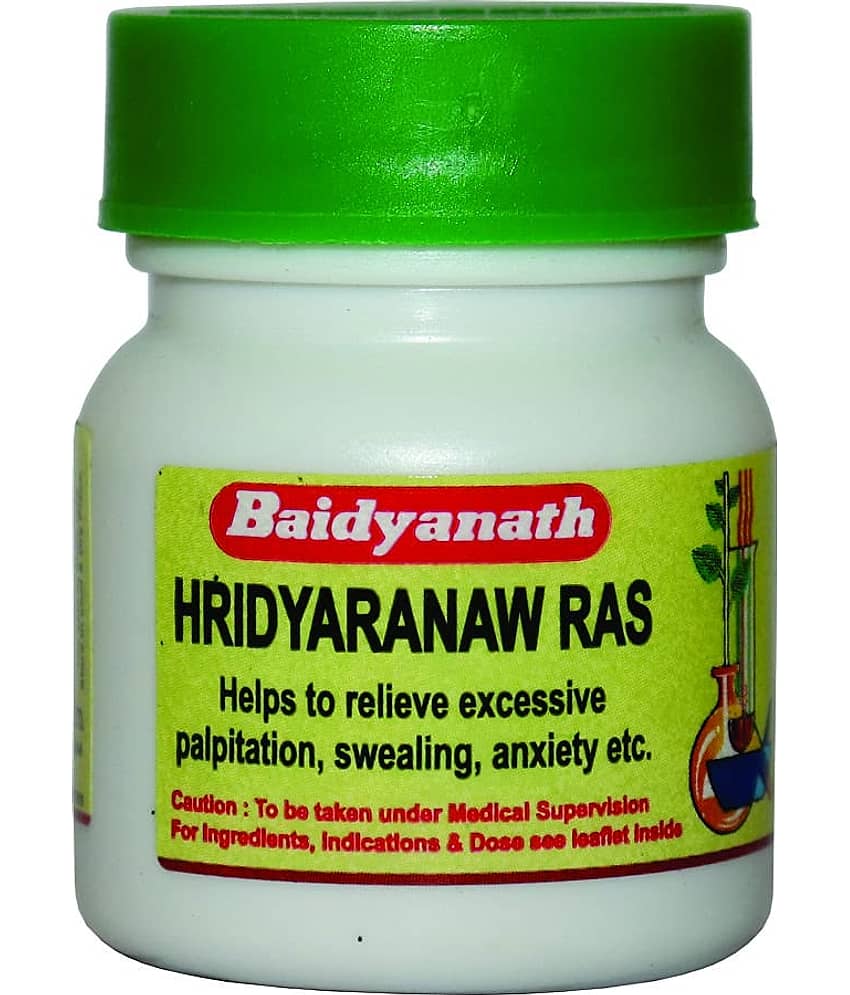 Baidyanath Hridayarnava Ras Tablet 80 No.S Pack of 1